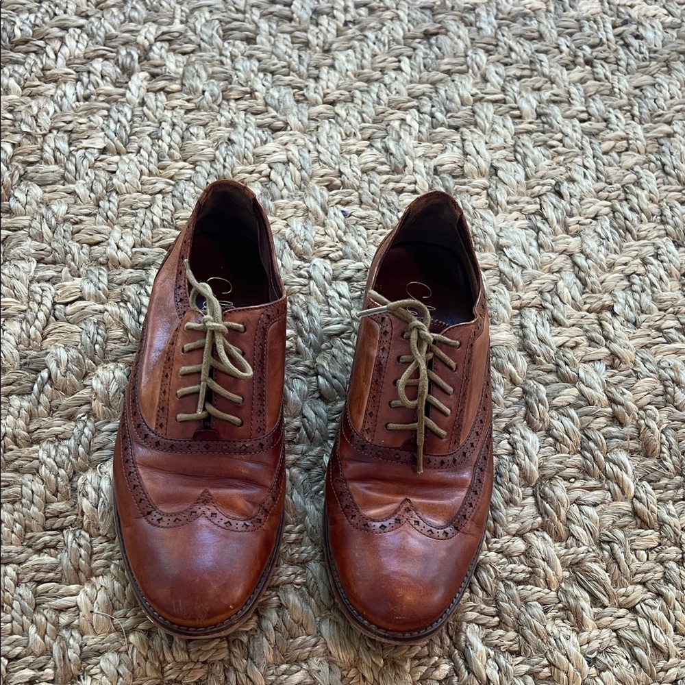 Cole Haan Brown Leather Women's Oxfords